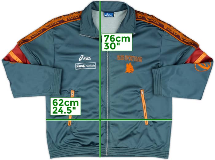 1995-96 Roma Asics Track Jacket - 8/10 - (XL)