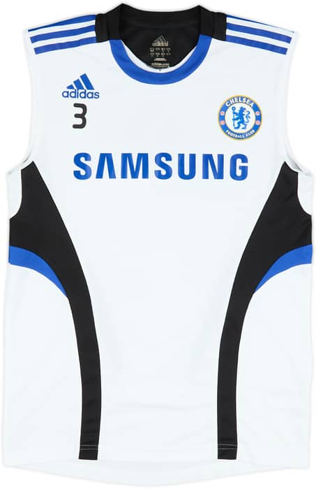 2008-09 Chelsea Player Issue adidas Training Vest #3 (A.Cole) - 8/10 - (M)