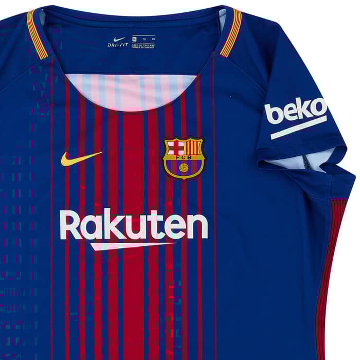 2017-18 Barcelona Home Shirt - 8/10 - Women's (XL)