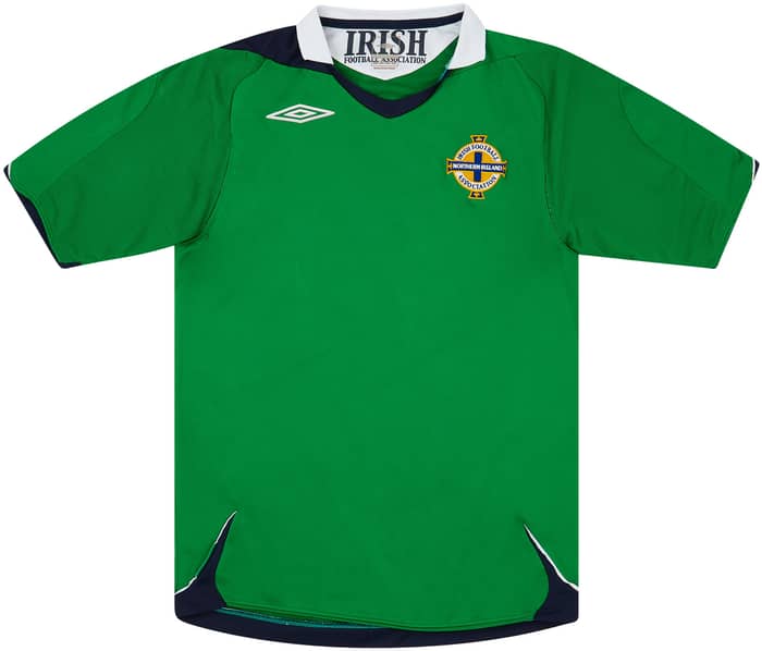 2006-08 Northern Ireland Home Shirt - 8/10 - (S)