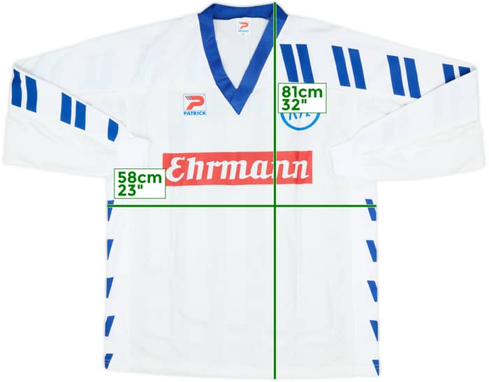 1992-94 Karlsruhe Home L/S Shirt - 10/10 - (XL)