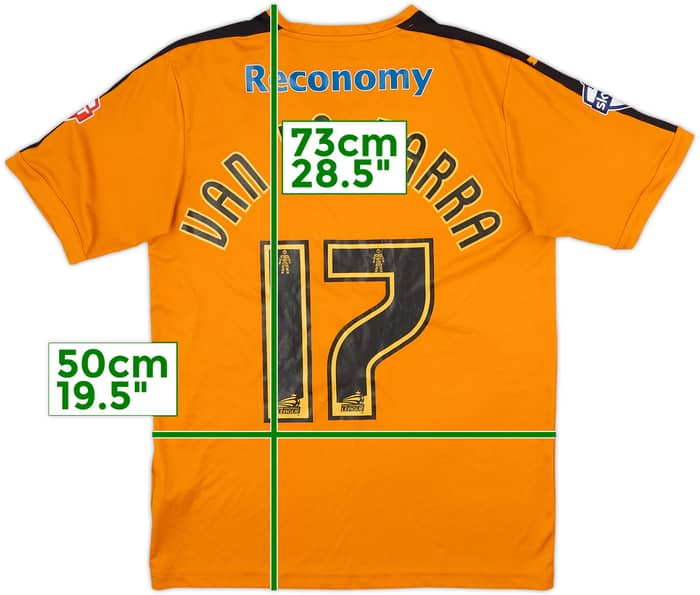 2015-16 Wolves Home Shirt Van La Parra #17 - 5/10 - (M)