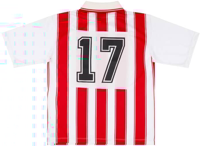 1997-98 Paraguay Match Issue Home Shirt #17