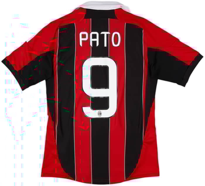 2012-13 AC Milan Home Shirt Pato #9 - 7/10 - (S)