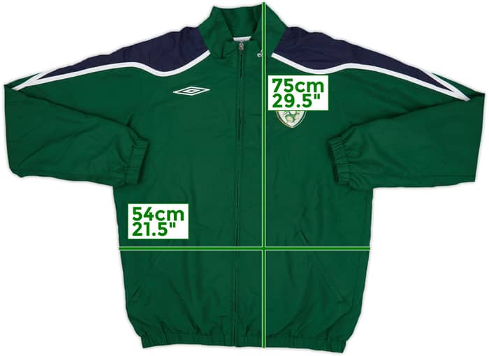 2007-09 Ireland Umbro Track Jacket - 8/10 - (M)