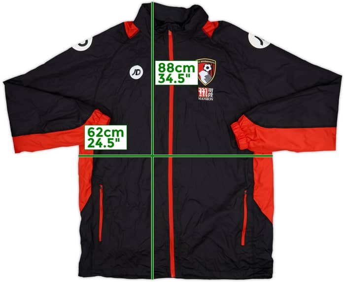 2015-16 Bournemouth JD Hooded Rain Jacket - 8/10 - (XL)