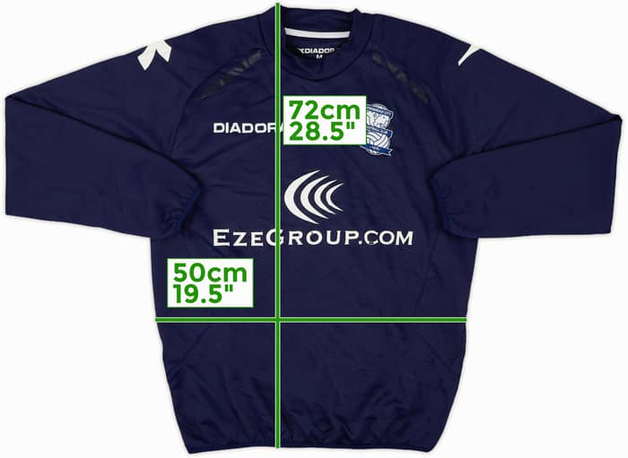 2012-13 Birmingham City Diadora Sweat Top - 6/10 - (M)