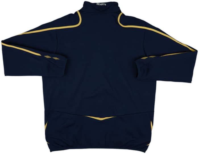 2007-08 Hearts Umbro 1/4 Zip Drill Top - 10/10 - (XL)