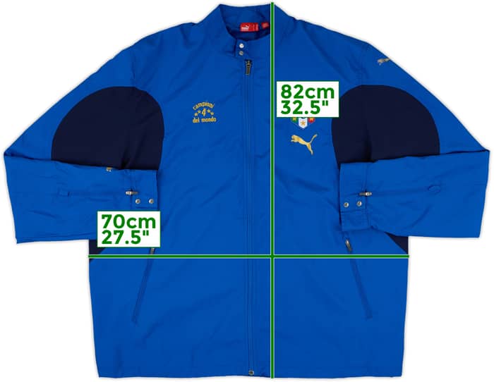 2006-08 Italy Puma Track Jacket - 6/10 - (XXL)