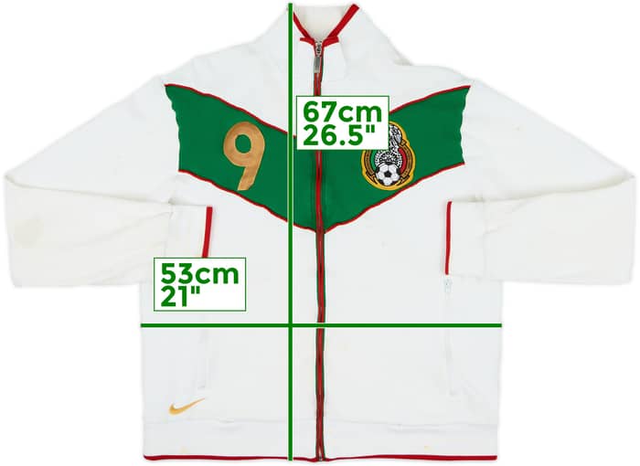 2006-07 Mexico Nike Track Jacket #9 - 4/10 - (M)