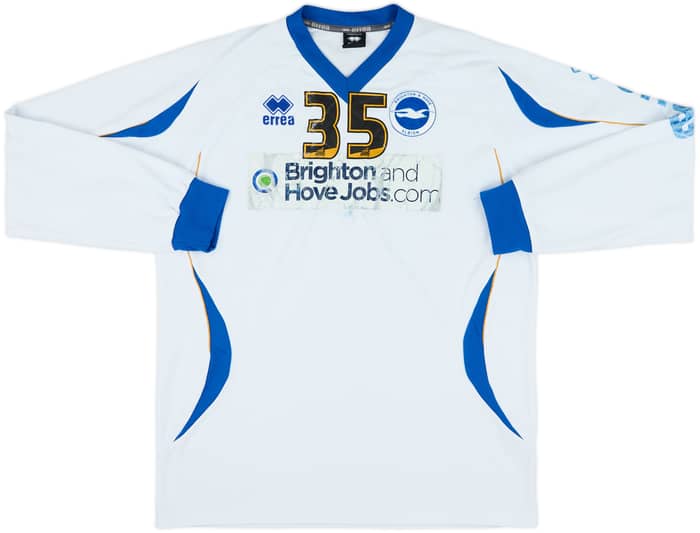 2011-12 Brighton Errea Player Issue Drill Top #35 - 3/10 - (L)