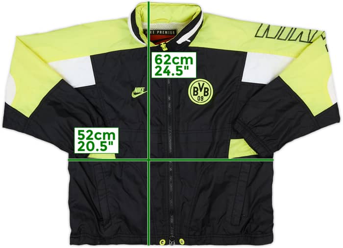 1996-97 Borussia Dortmund Nike Rain Jacket - 7/10 - (M.Boys)