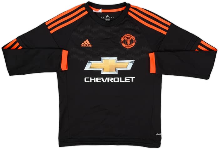 2015-16 Manchester United Third L/S Shirt Martial #9 - 8/10 - (M.Boys)