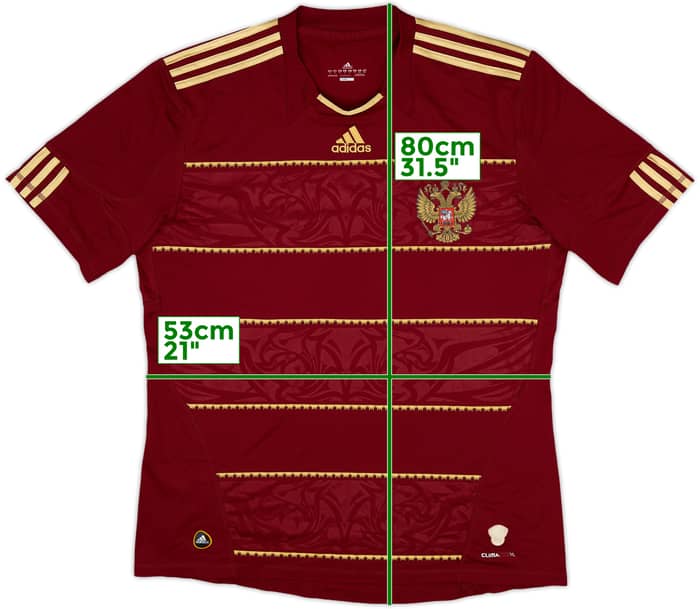 2010-11 Russia Home Shirt - 9/10 - (L)