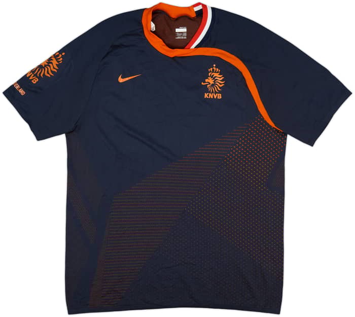 2008-09 Netherlands Player Issue Nike Training Shirt - 9/10 - (XL)
