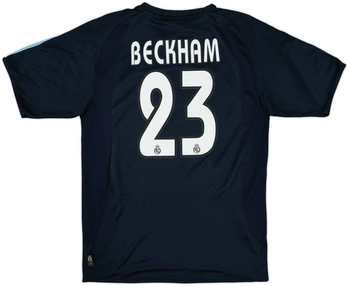 2003-04 Real Madrid Away Shirt Beckham #23 - 10/10 - (S)