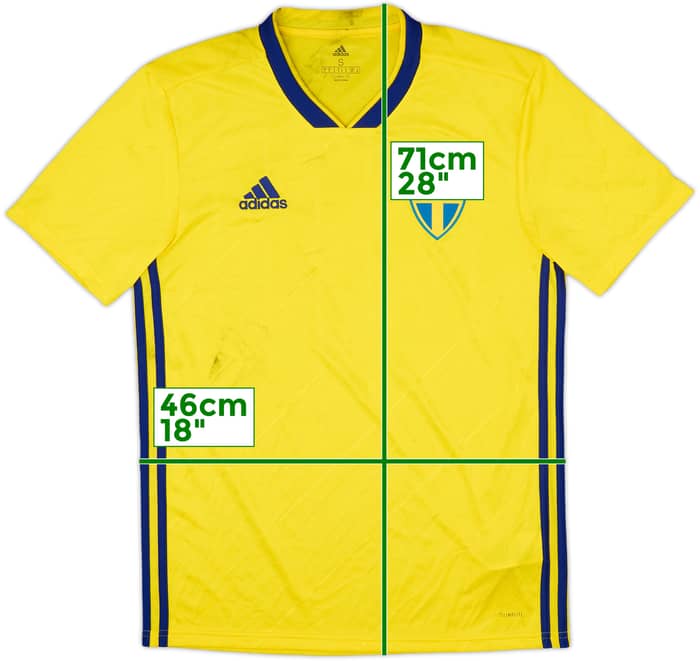 2018-20 Sweden Home Shirt - 5/10 - (S)