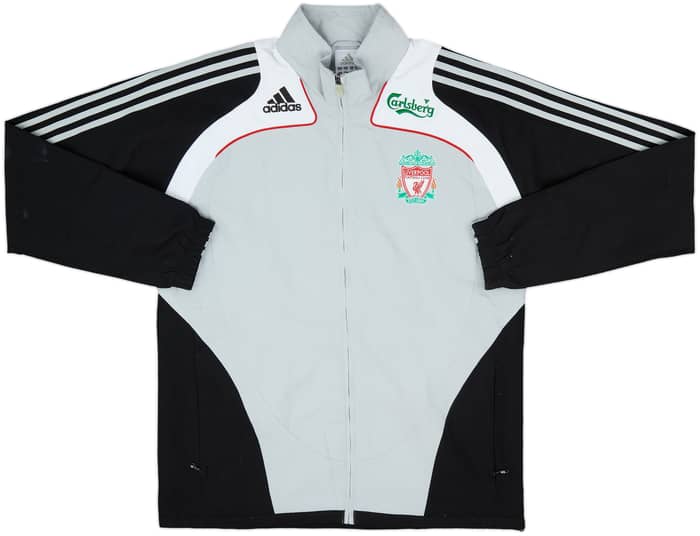 2008-09 Liverpool adidas Track Jacket - 8/10 - (M/L)