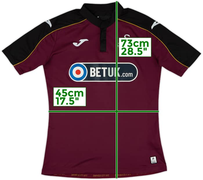 2018-19 Swansea Third Shirt - 8/10 - (S)
