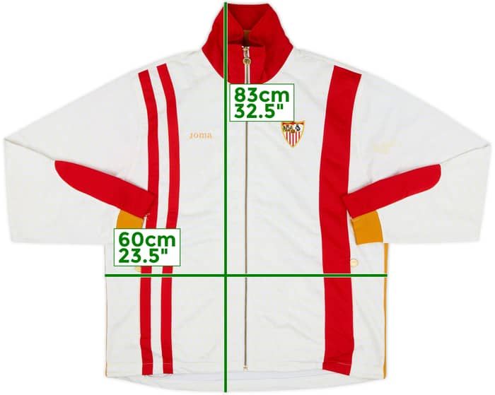 2008-09 Sevilla Joma Track Jacket - 9/10 - (XXL)