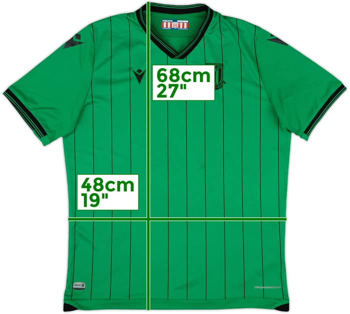 2021-22 Stoke City Away Shirt - 10/10 - (XL.Boys)