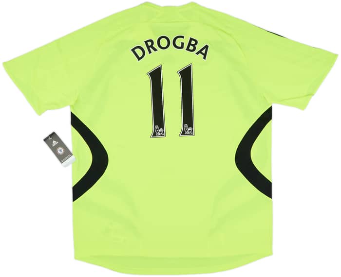 2007-08 Chelsea Away Shirt Drogba #11 (XL)