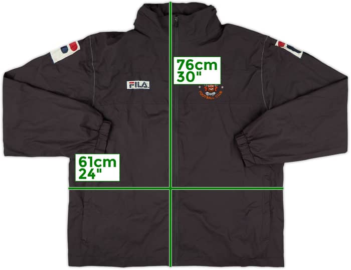 2012-13 Blackpool Fila Hooded Rain Jacket - 6/10 - (XL)