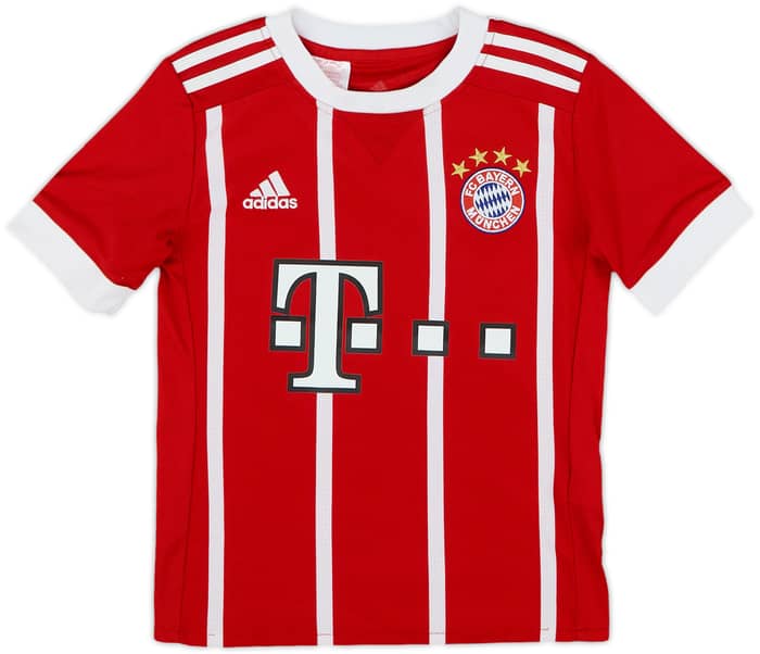 2017-18 Bayern Munich Home Shirt Lewandowski #9 - 8/10 - (S.Boys)