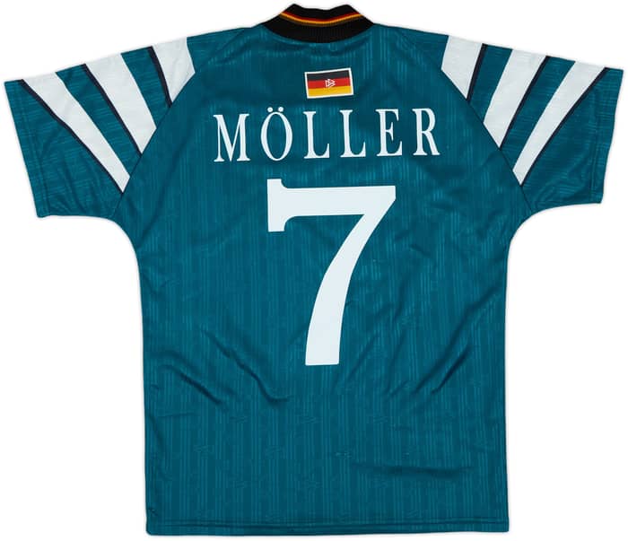 1996-98 Germany Away Shirt Moller #7 - 8/10 - (S)