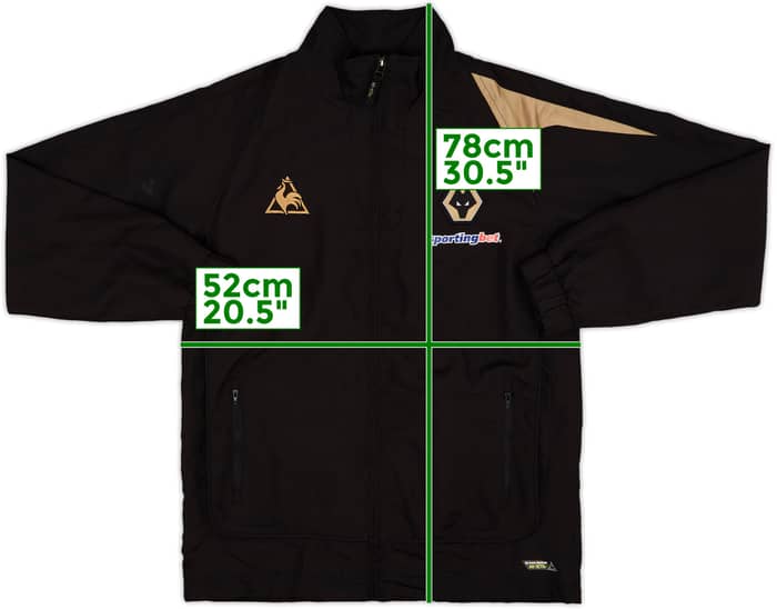 2009-10 Wolves Le Coq Sportif Track Jacket - 8/10 - (S)