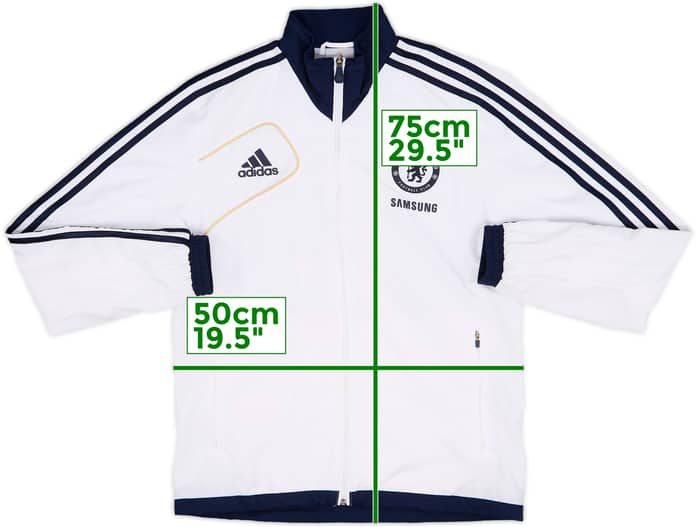 2012-13 Chelsea adidas Track Jacket - 8/10 - (S)