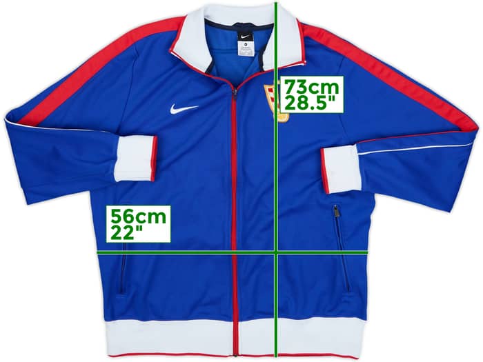 2010-11 Croatia Nike N98 Track Jacket - 7/10 - (XL)