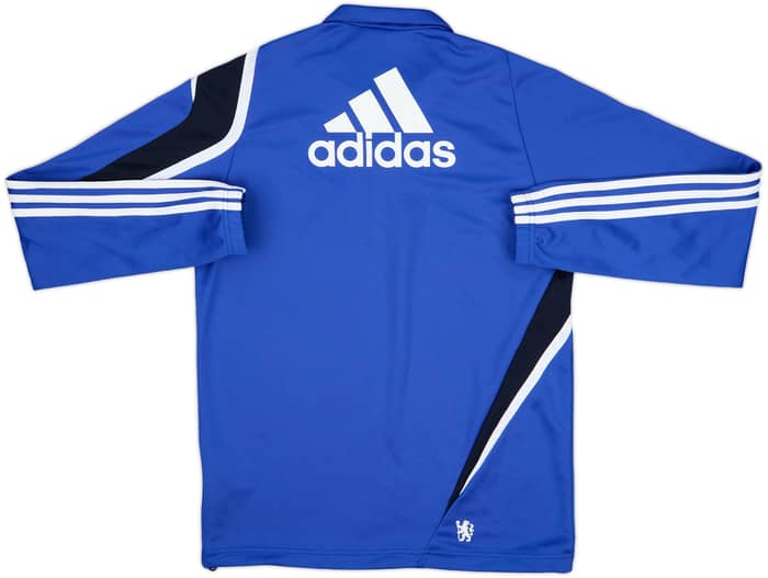 2009-10 Chelsea adidas 1/4 Zip Drill Top - 9/10 - (M)