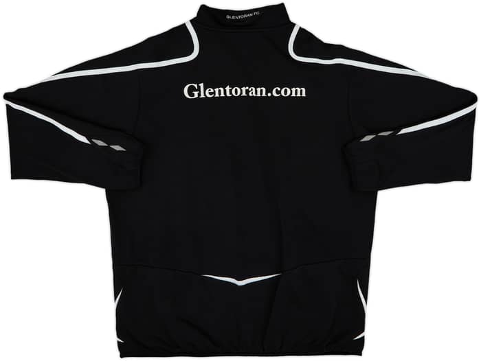 2007-08 Glentoran Umbro 1/4 Zip Drill Top - 6/10 - (XXL)