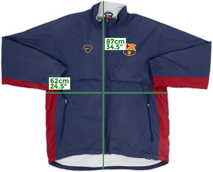 2000-01 Barcelona Nike Track Jacket - 8/10 - (M)