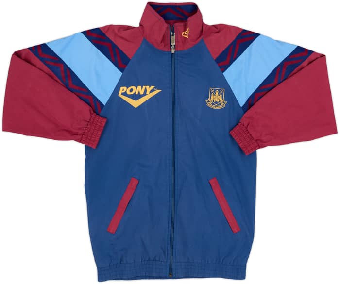 1995-97 West Ham Pony Track Jacket - 8/10 - (M.Boys)
