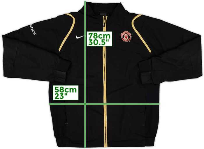 2006-07 Manchester United Nike Track Jacket - 8/10 - (XL)