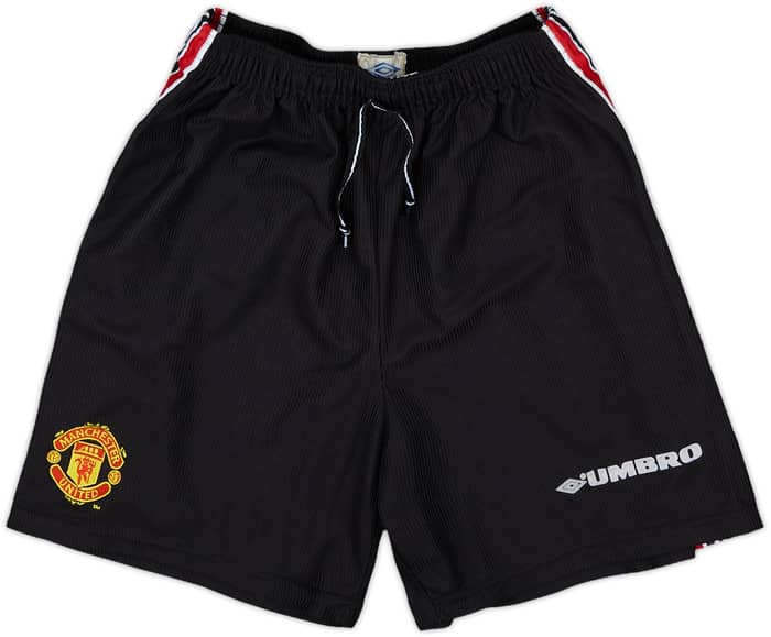 1998-00 Manchester United Away Shorts - 8/10 - (XL.Boys)