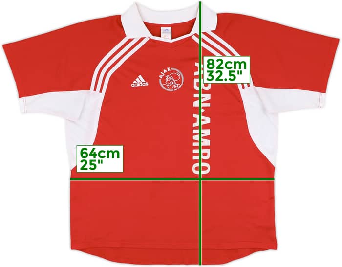 2001-02 Ajax adidas Training Shirt - 8/10 - (XL)