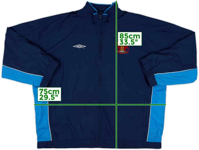 2003-04 Carlisle Umbro Track Jacket - 8/10 - (XXL)