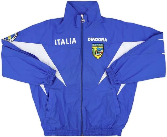 1995 Italy Sports Shooting Diadora Track Jacket - 9/10 - (XL)