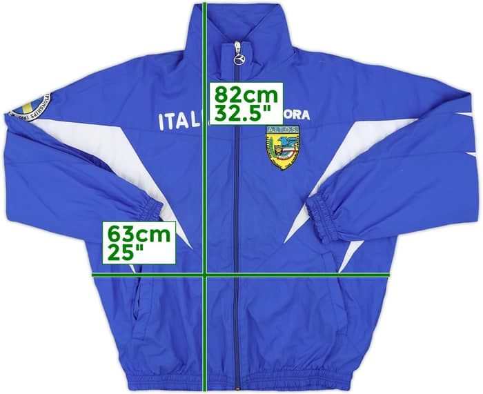 1995 Italy Sports Shooting Diadora Track Jacket - 9/10 - (XL)