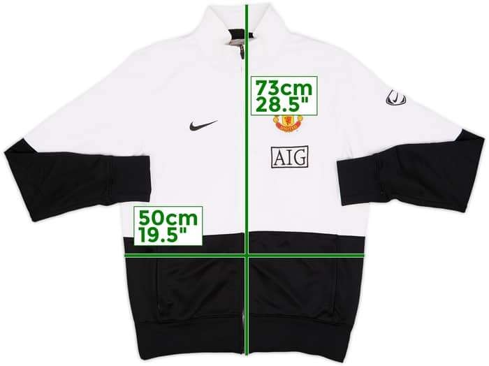 2009-10 Manchester United Nike Track Jacket - 8/10 - (M)