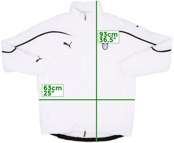 2010-11 Lazio Puma Padded Bench Coat - 9/10 - (M)