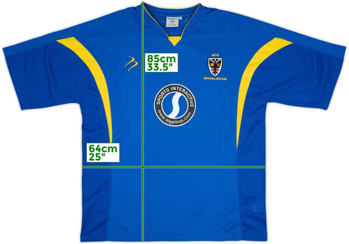 2011-12 Wimbledon Home Shirt - 10/10 - (XXL)