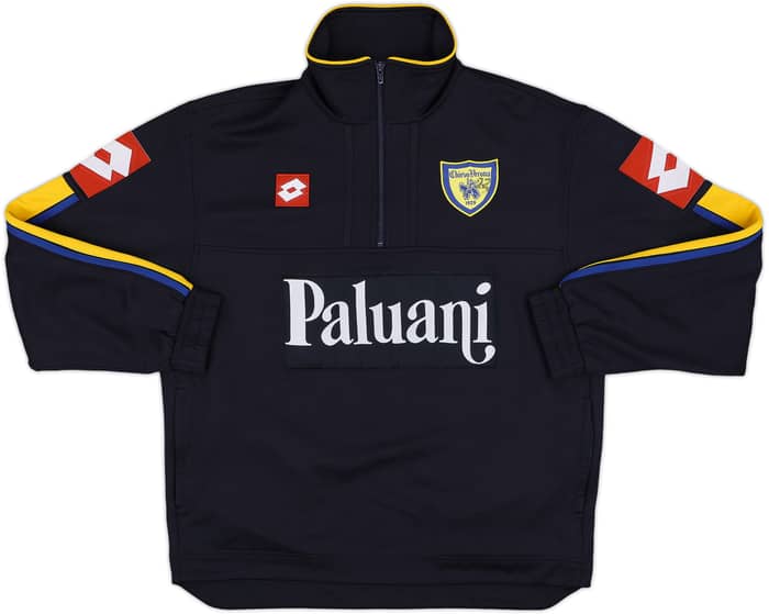 2005-06 Chievo Verona Lotto 1/4 Zip Training Top - 6/10 - (L)