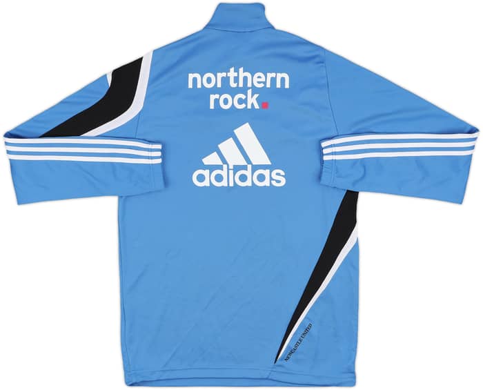 2009-10 Newcastle United adidas 1/4 Zip Training Top - 8/10 - (M)