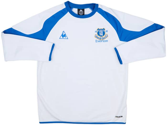 2010-11 Everton Le Coq Sportif Sweat Top - 8/10 - (L)