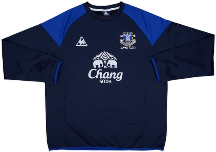 2011-12 Everton Le Coq Sportif Sweat Top - 9/10 - (XL)
