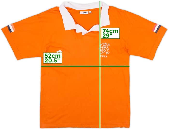 1994-96 Netherlands Lotto Graphic Shirt - 6/10 - (M)